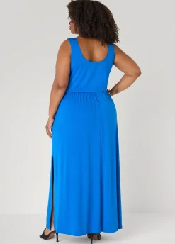 Shell Embellished Maxi Dress