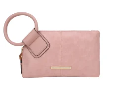 Simone Textured Wristlet