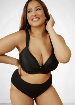 Smoothing Plunge Butterfly Bra