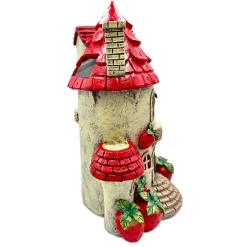 Solar Powered Strawberry Fairy Home Figurine