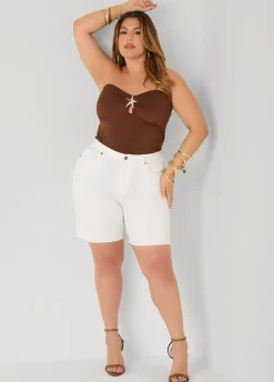 Starfish Cutout Tube Top