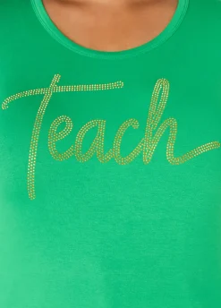Teach Crystal Tee