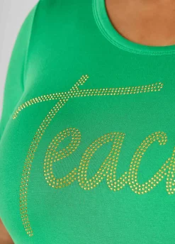 Teach Crystal Tee
