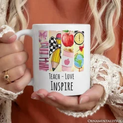 Teach Love Inspire Ceramic Mug