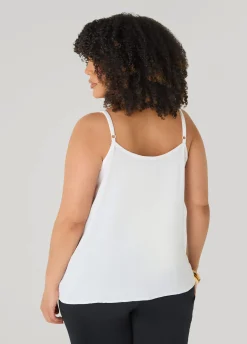 Textured V Neck Cami