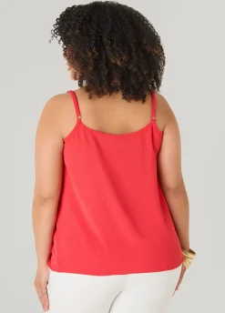 Textured V Neck Cami