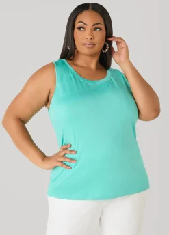 The Basic Stretch Knit Cami Top