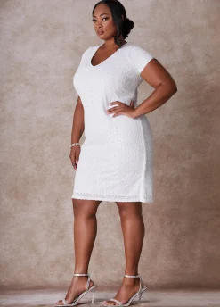 The Dani Sequin Shift Dress