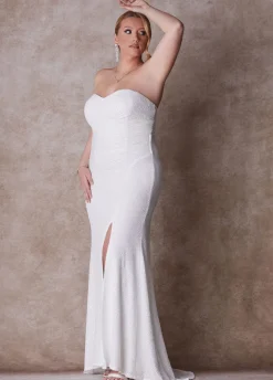 The Ella Strapless Wedding Gown
