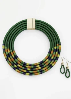 Threaded Necklace Set