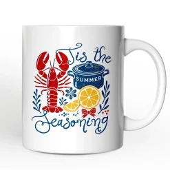 Tis The Seasoning Ceramic Mug