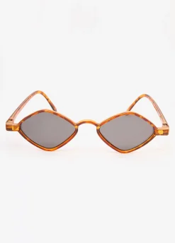 Tortoiseshell Diamond Sunglasses