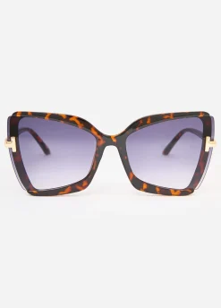 Tortoiseshell Square Sunglasses