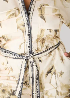 Tropical Print Romper