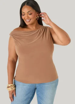 Twisted Off The Shoulder Top