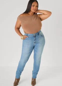 Twisted Off The Shoulder Top