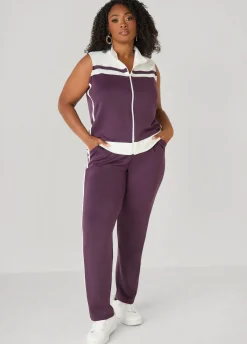 Two Tone Athletic Knit Vest