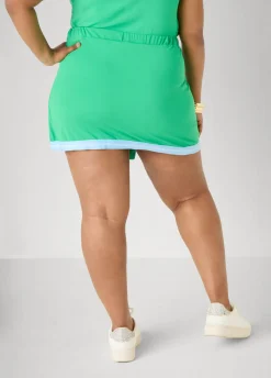 Two Tone Tennis Skort