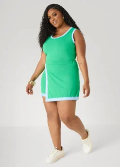Two Tone Tennis Skort
