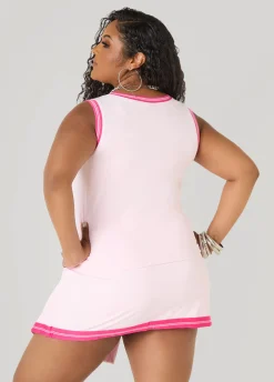 Two Tone Tennis Tank