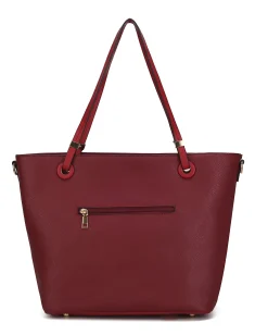 Vallie Colorblock Tote Bag Set