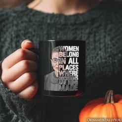 Women Belong in All Places Mug